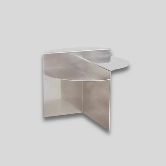 Table basse industrielle metal à rivets