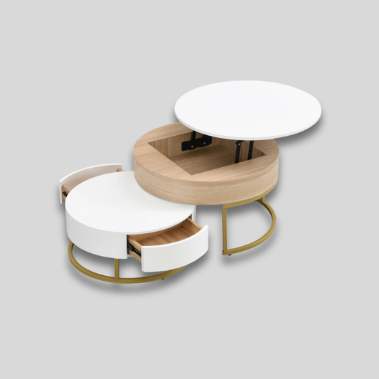 Petites tables basses gigognes design