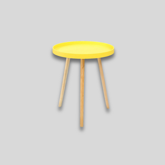 Petite table basse de jardin | Jaune