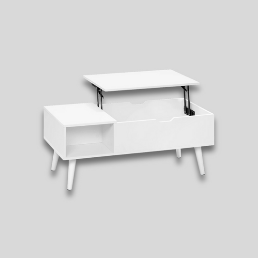 Table basse avec plateau relevable