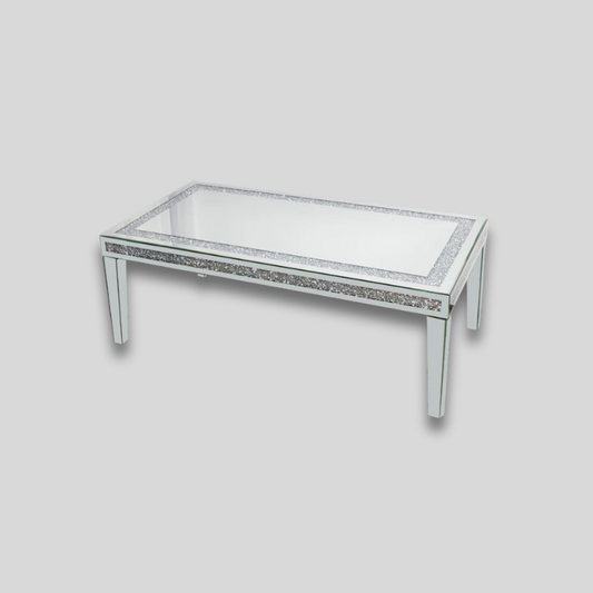 Grande table basse en verre
